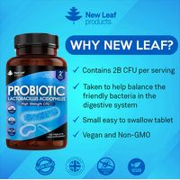 New Leaf High Strength CFU Probiotic